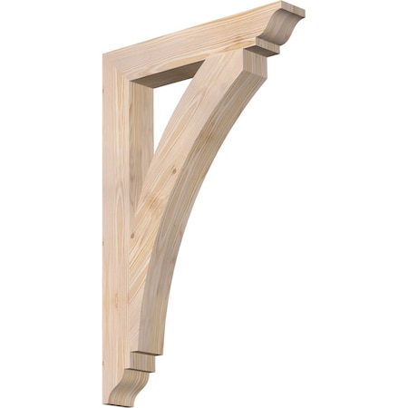 Thorton Traditional Smooth Bracket, Douglas Fir, 3 1/2W X 22D X 34H